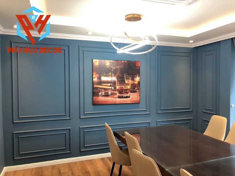 Mẫu phào chỉ nhựa PU phong cách hiện đại