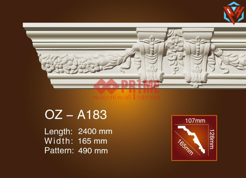 PHÀO CHỈ CỔ TRẦN PU NHẬP KHẨU PHÚ HỮU MÃ A183
