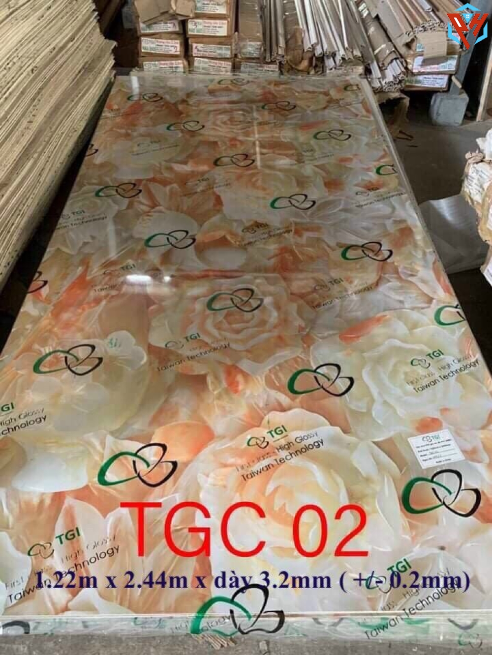 TẤM NHỰA PVC GIẢ ĐÁ MÃ 02