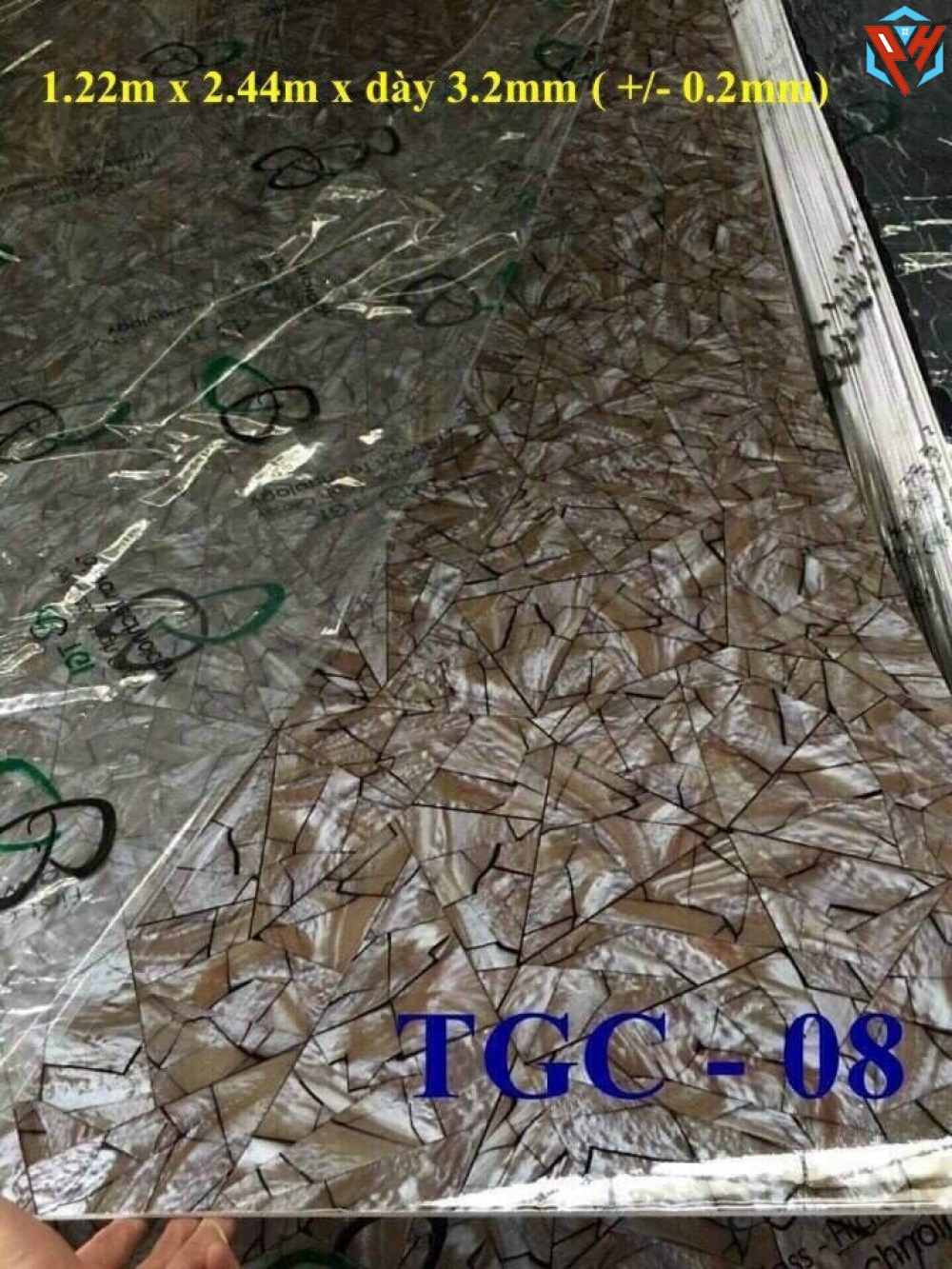 TẤM NHỰA PVC GIẢ ĐÁ MÃ 08