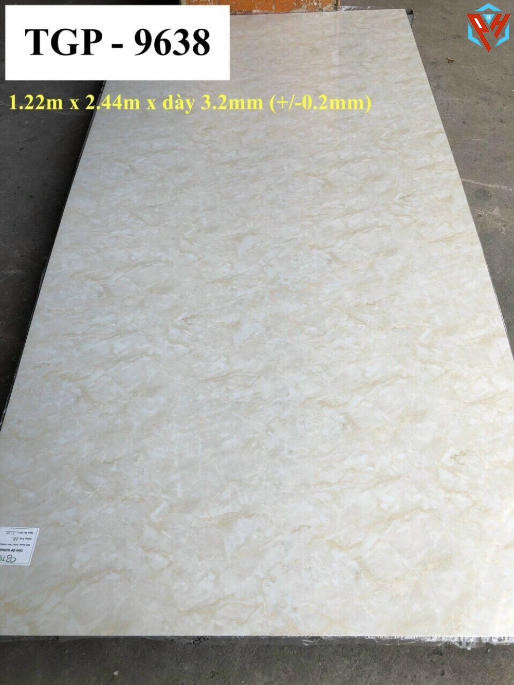 TẤM NHỰA PVC GIẢ ĐÁ MÃ 9638