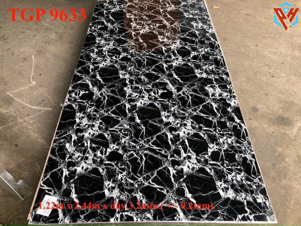 TẤM NHỰA PVC GIẢ ĐÁ MÃ 9633