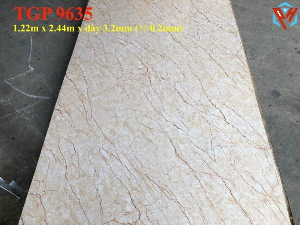 TẤM NHỰA PVC GIẢ ĐÁ MÃ 9635